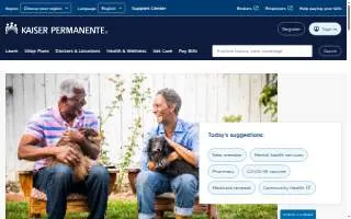 Kaiser Permanente Renton Medical Center website
