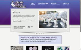 Arcadia Party Rentals of Duarte