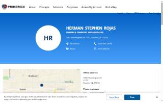 Herman Stephen Rojas: Primerica - Financial Services