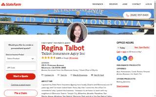 Regina Talbot - State Farm Insurance Agent of Duarte