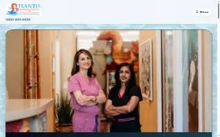 Atlantis Orthodontics and Pediatric Dental Specialists website