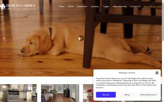 Dublin Carpet-Flooring America website