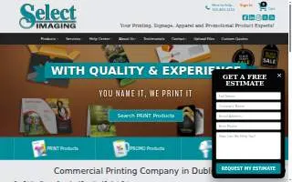 Select Imaging website