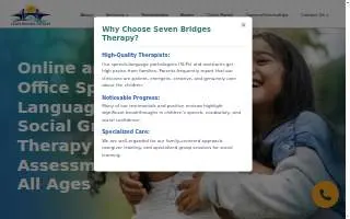 Seven Bridges Therapy of Dublin website