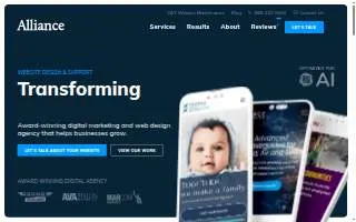 Alliance Interactive website