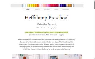 Heffalump School of East Palo Alto