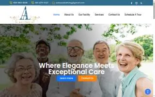 AAL Assisted Living website