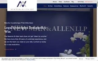 Newman & Allen of Eastvale website
