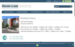 Broadway Medical Clinic of El Cajon website