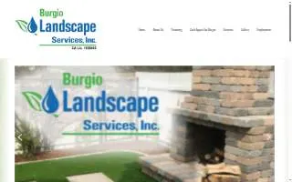 Burgio Landscape Services website