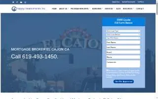 Happy Investments, Inc. of El Cajon website