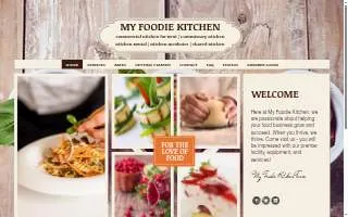 My Foodie Kitchen website