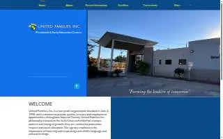 United Families Inc of El Centro website