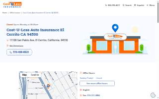 Cost-U-Less Insurance of El Cerrito