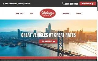Doherty's Truck & Auto Rental website