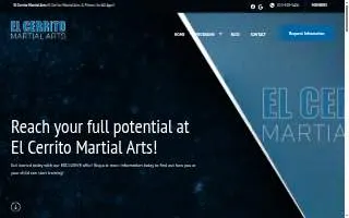 El Cerrito Martial Arts website