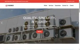 Thermus Mechanical website