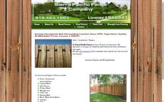 Sierra Pacific Fence Co