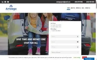 Ameego Insurance Services of El Monte website