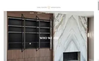 Fong Concepts Interior Design website