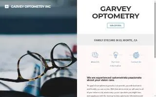 Garvey Optometry website