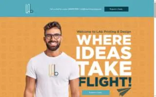 LAB Printing + Design of El Monte website