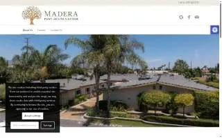 Madera Post Acute Center website
