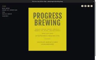 Progress Brewing of El Monte website