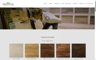 Tropical Flooring of El Monte website