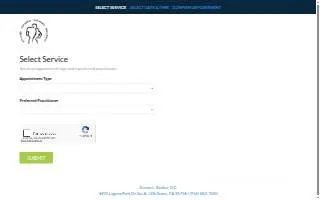 Banker Chiropractic website