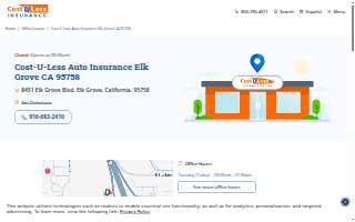 Cost-U-Less Insurance of Elk Grove