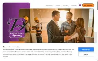 Darr Insurance Agency website