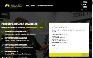 Alloy Personal Training Encinitas