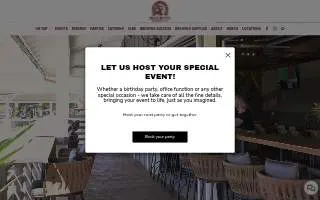 Bear Roots Tavern website