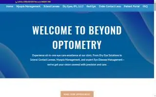Beyond Optometry website