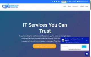 Computer Services Unlimited of Escondido website