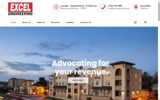 Excel Engineering website