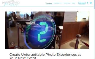Mirrored Memories - Mirror Photobooth