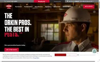 Orkin of Escondido website