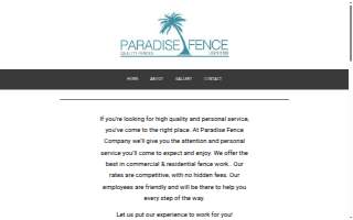Paradise Fence Company