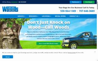 Woods Pest Control, Inc. of Eureka