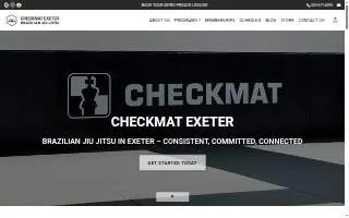Checkmat Exeter Brazilian Jiu-Jitsu for Kids & Adults website