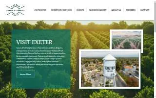 Exeter Chamber of Commerce website