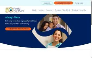 Family HealthCare Network of Exeter website