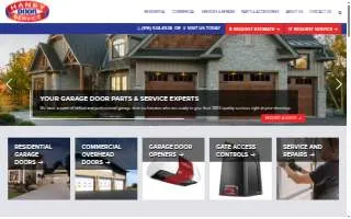 Haney Door Service of Fair Oaks website