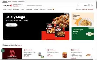 Safeway Pharmacy website