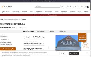 Ashley Store of Fairfield