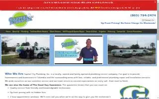 C&C Plumbing website