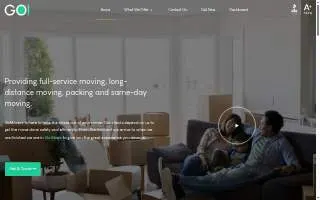 Go Moverz of Fairfield website