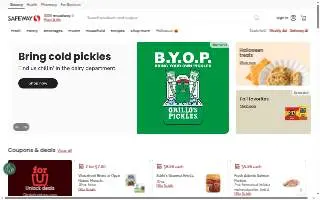 Safeway Pharmacy website